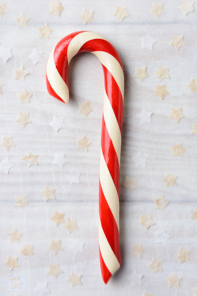 stock image of candy cane